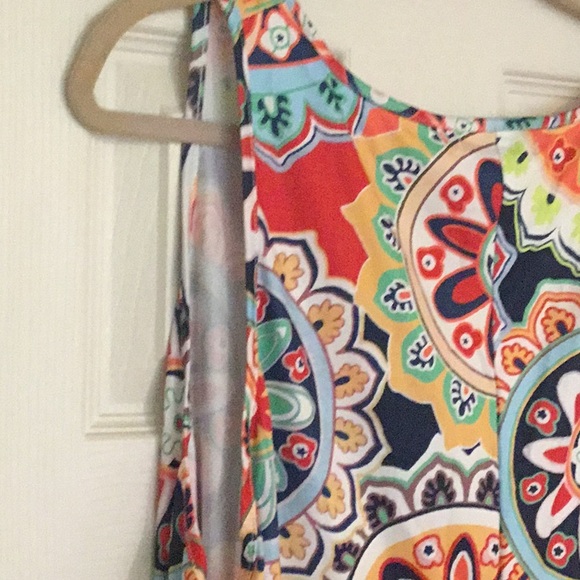 New SHEIN  Colorful Summer Flare Dress - Picture 5 of 15